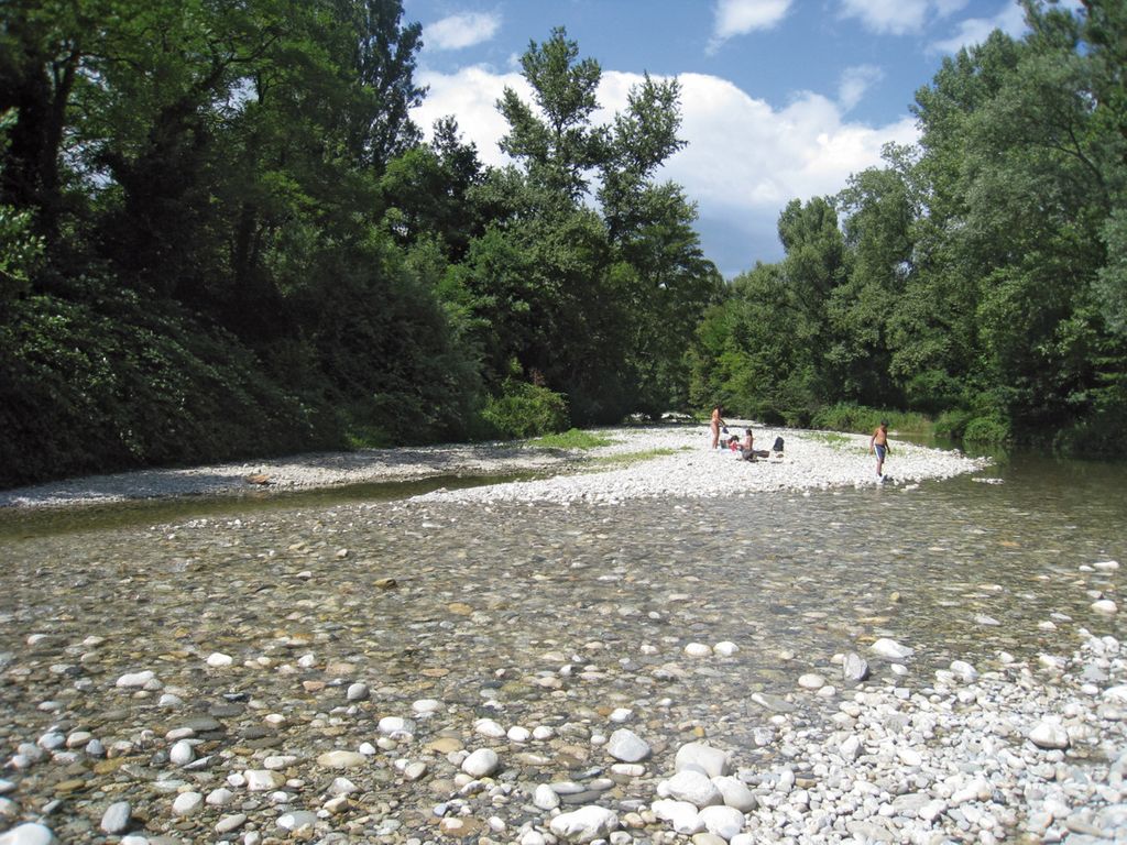 Baignade en Suisse - Vallon de l'Allondon dans le canton de Genève