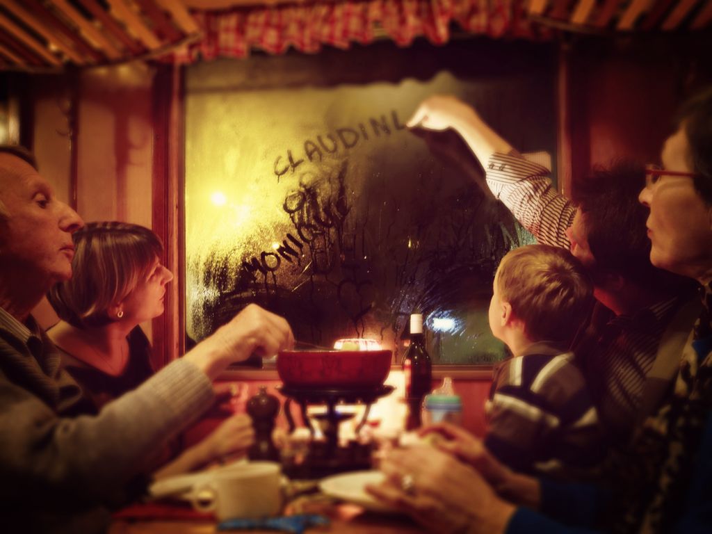 Train Fondue au départ de Bulle, canton de Fribourg