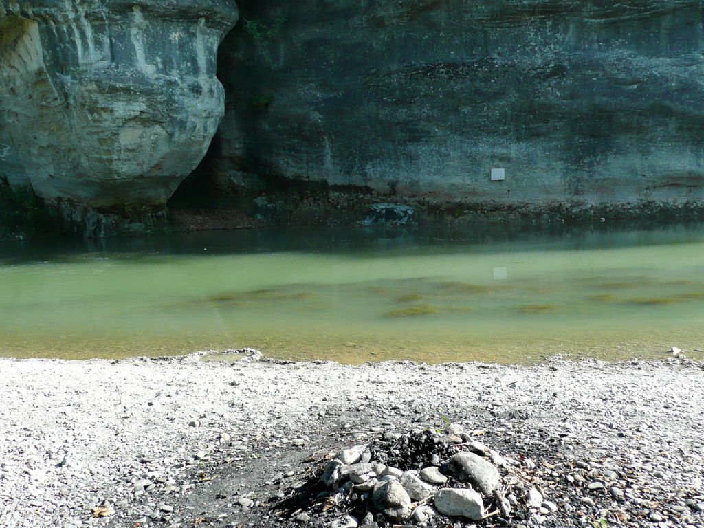 Baignade en Suisse - La Sarine dans le canton de Fribourg