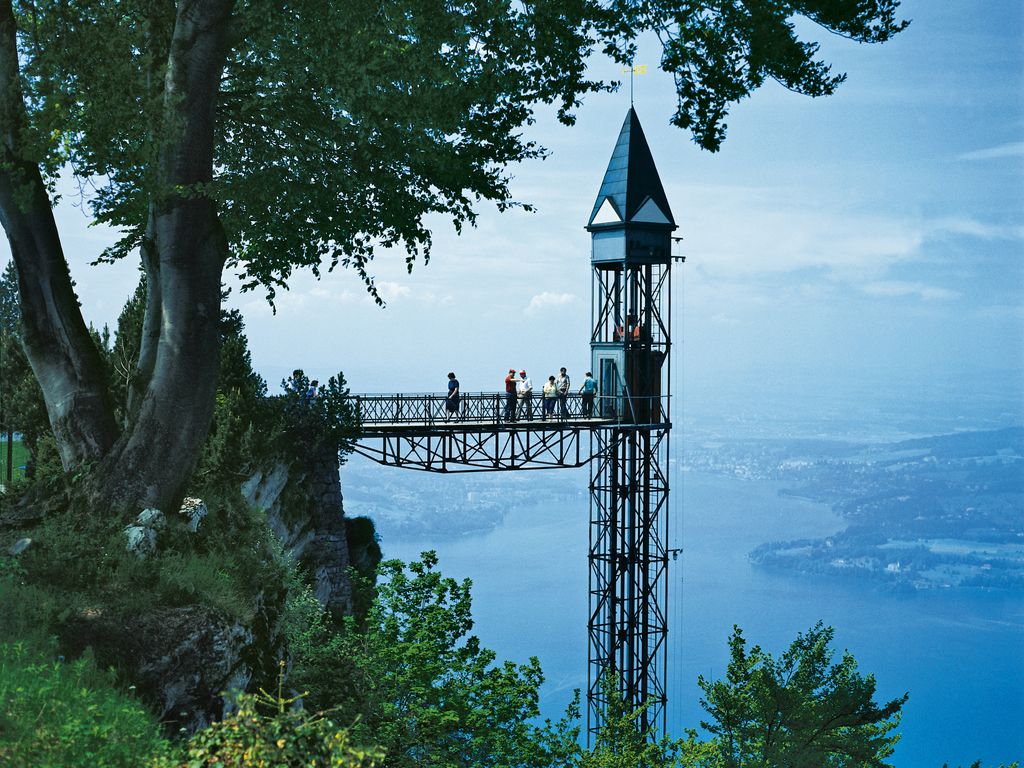 Ascenseur du Hammetschwand - Record de l'ascenseur extérieur le plus haut du monde