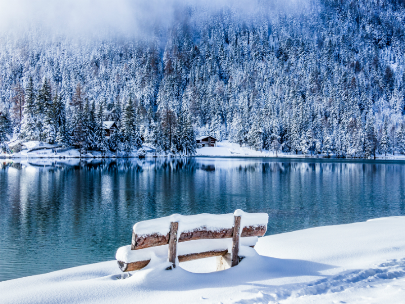Sites hivernaux féeriques de Suisse romande: Champex-Lac