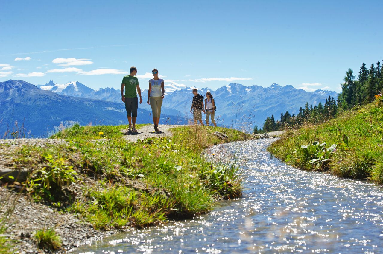 Les plus beaux bisses du Valais - Bisse du Tsittoret à Crans-Montana