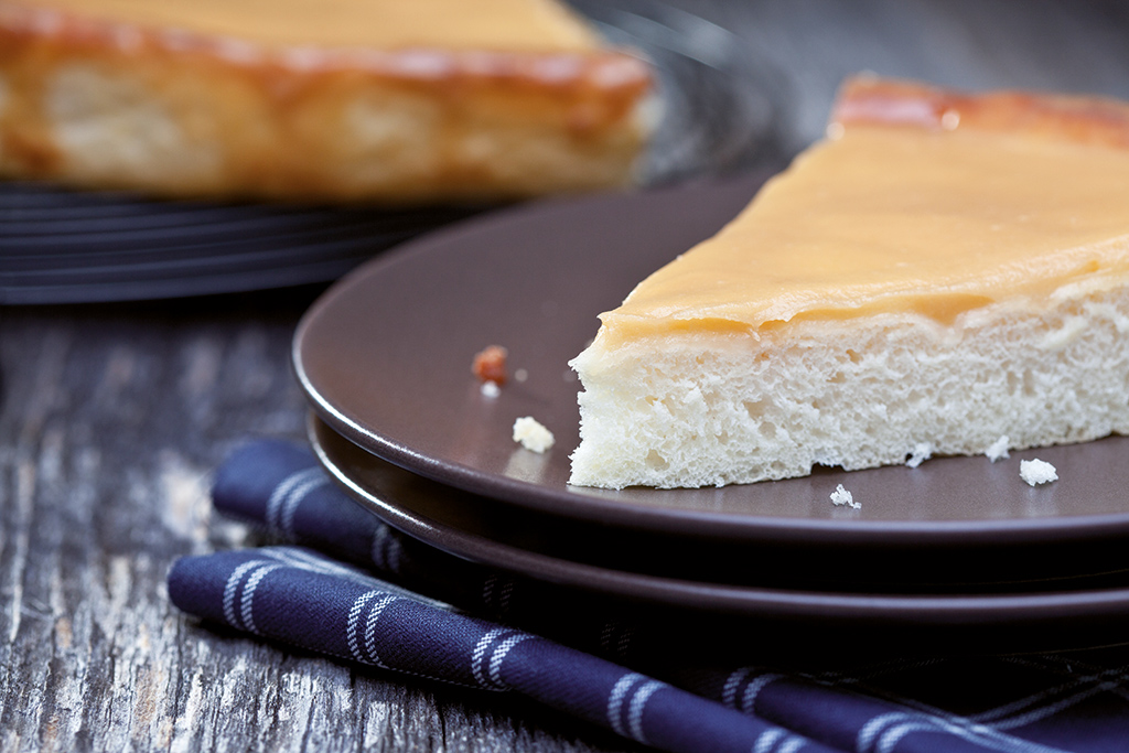 Dessert traditionnel Suisse - Gâteau de Morat (Nidelkuchen)