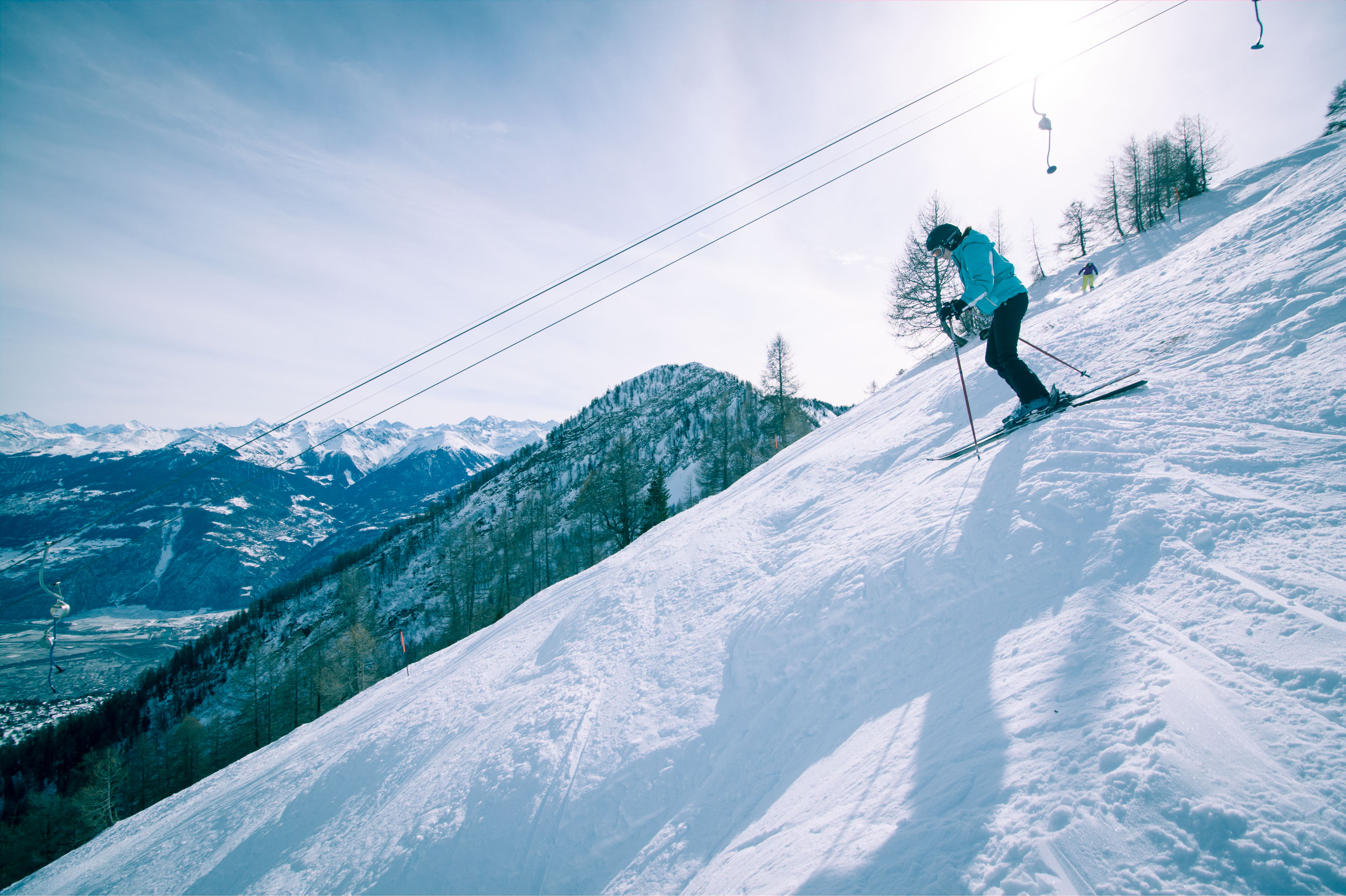 Pistes noires sensationnelles: Ovronnaz