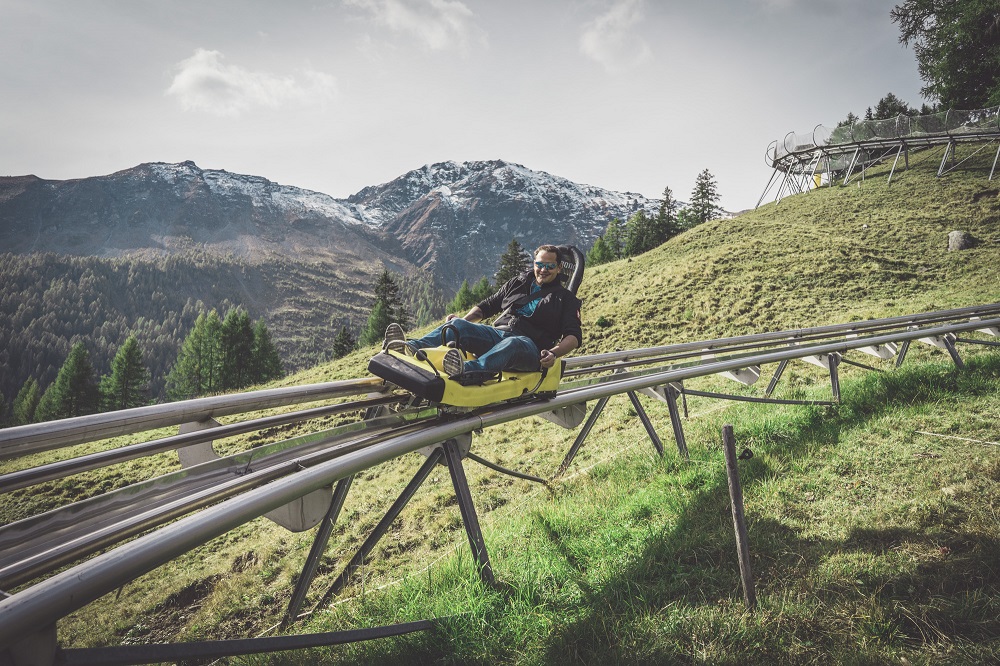 luge d'été suisse - pradaschier - grisons