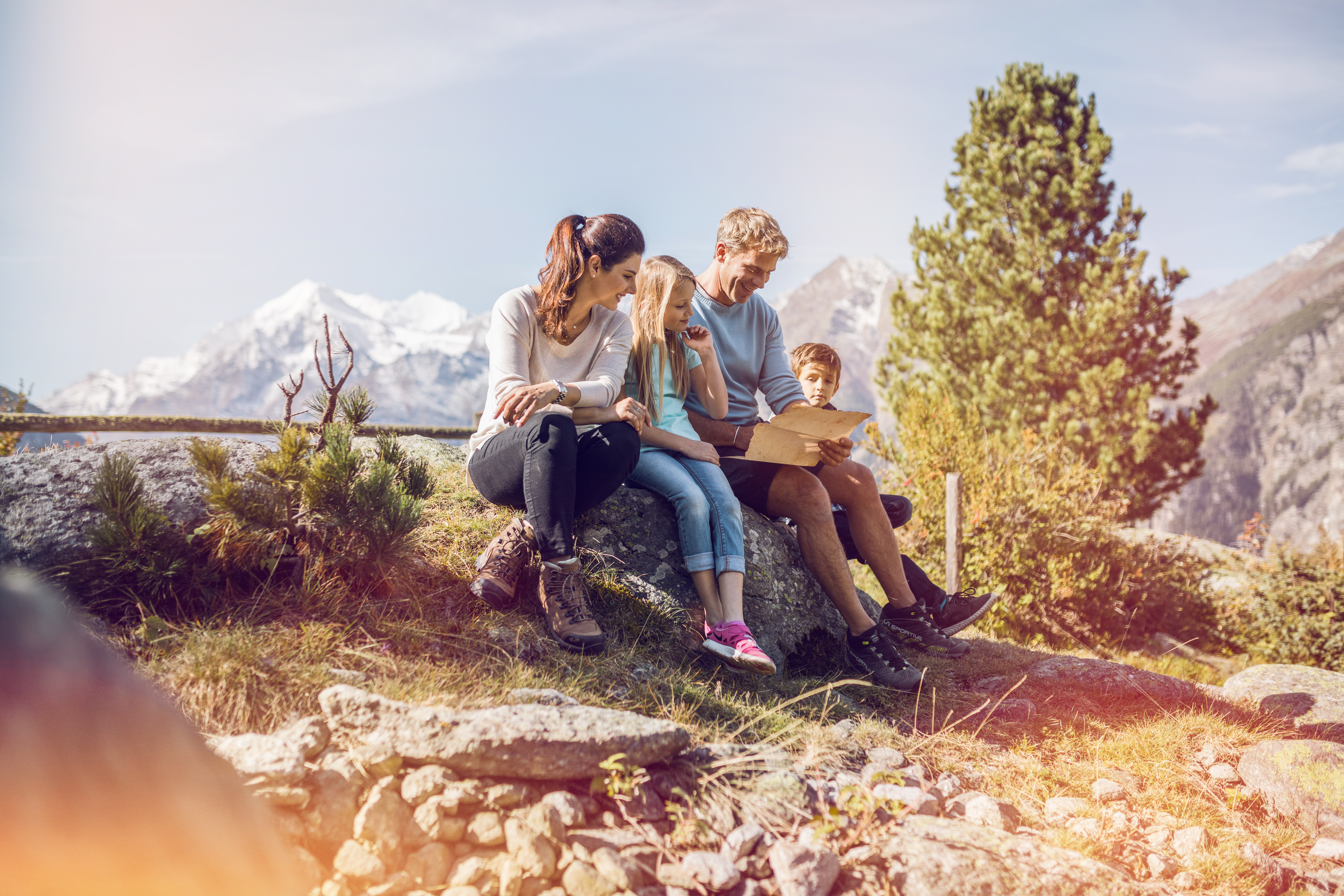Valais Wallis - chasse au trésor - famille