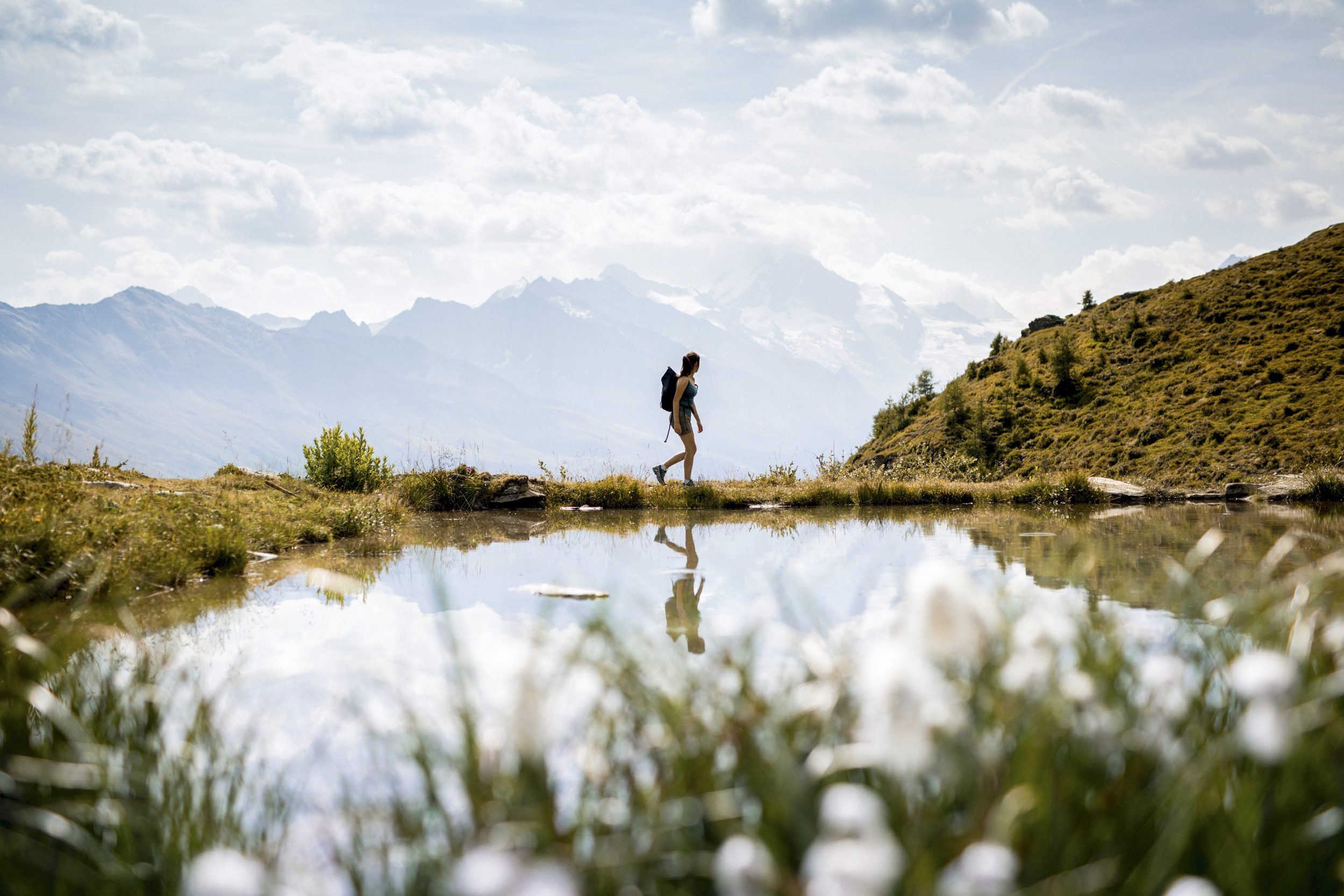 Balade au Val d'Hérens entre entre Chemeuille et Mandelon