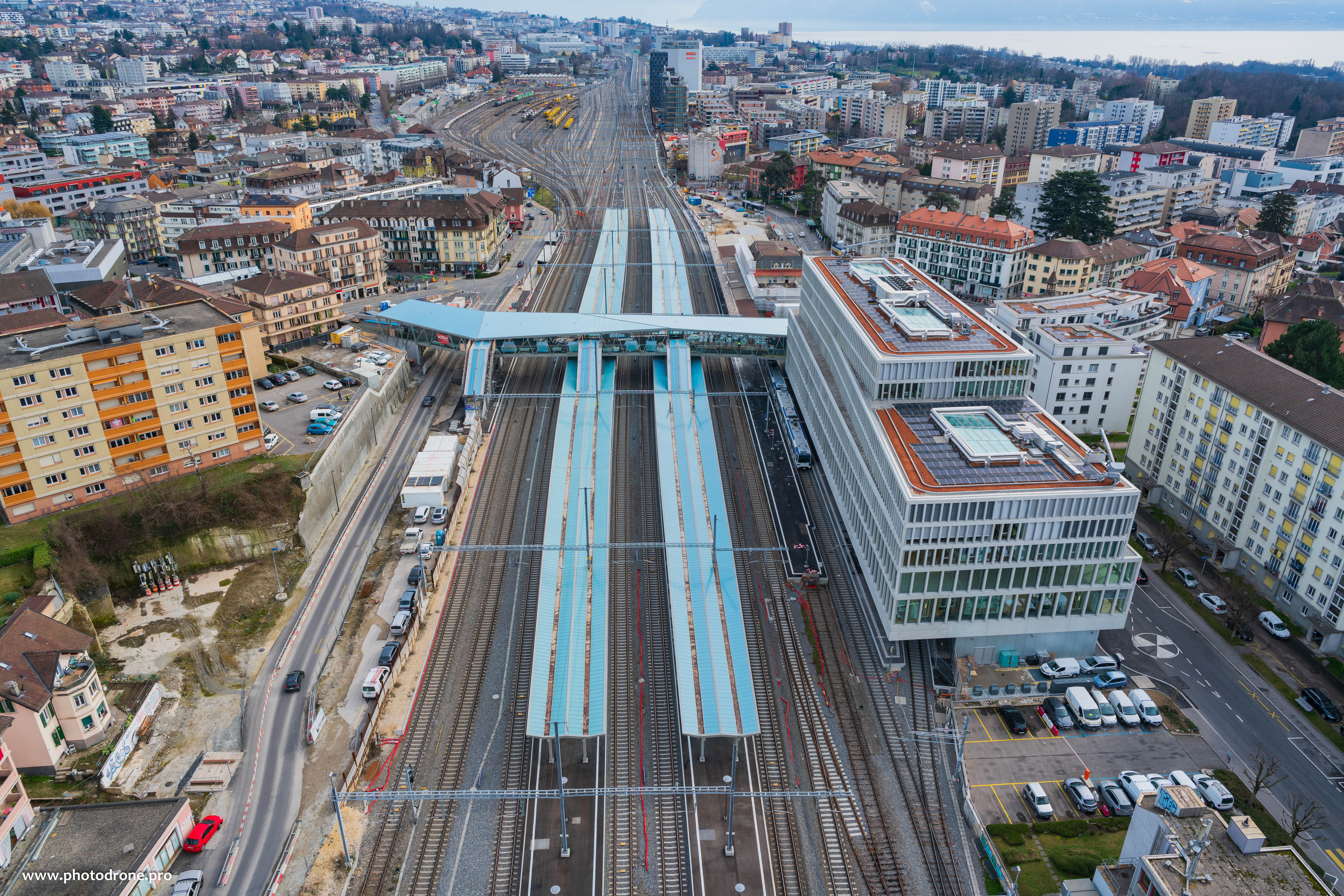 Balade en gare de Renens - Anniversaire transports publics 175 ans 