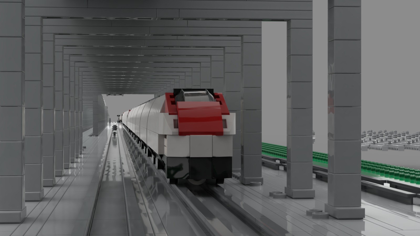 Lego Challenge CFF à la gare de Renens