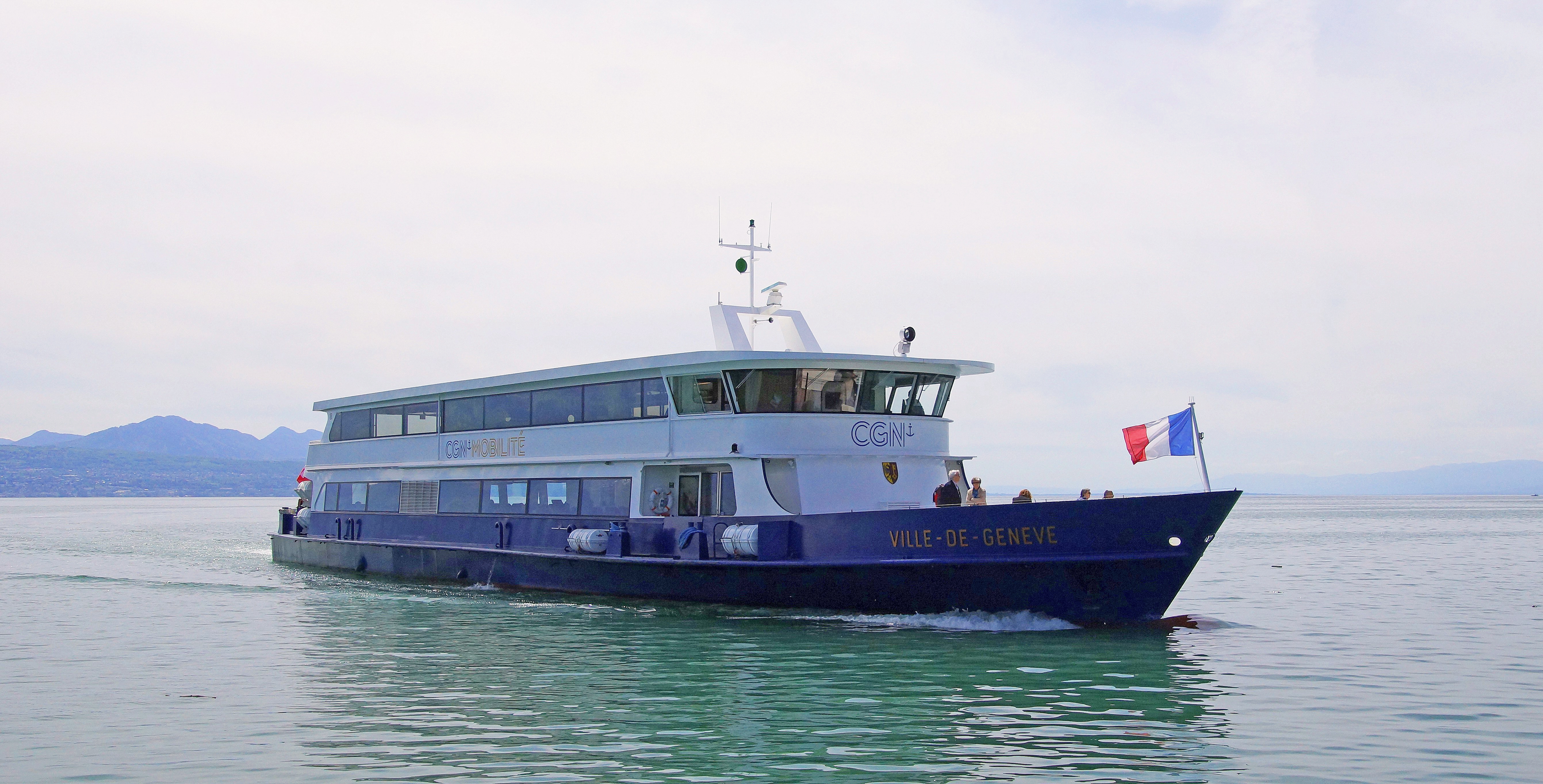 Croisière CGN sur le Lac Léman - Lausanne Evian Thonon