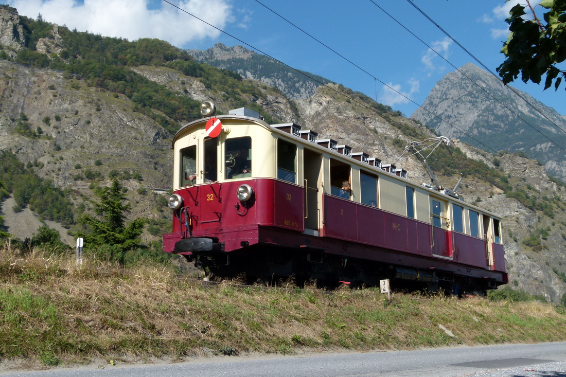 Train ABDeh 4/4 32 - TNT - Train Nostalgique du Trient -Martigny-Châtelard