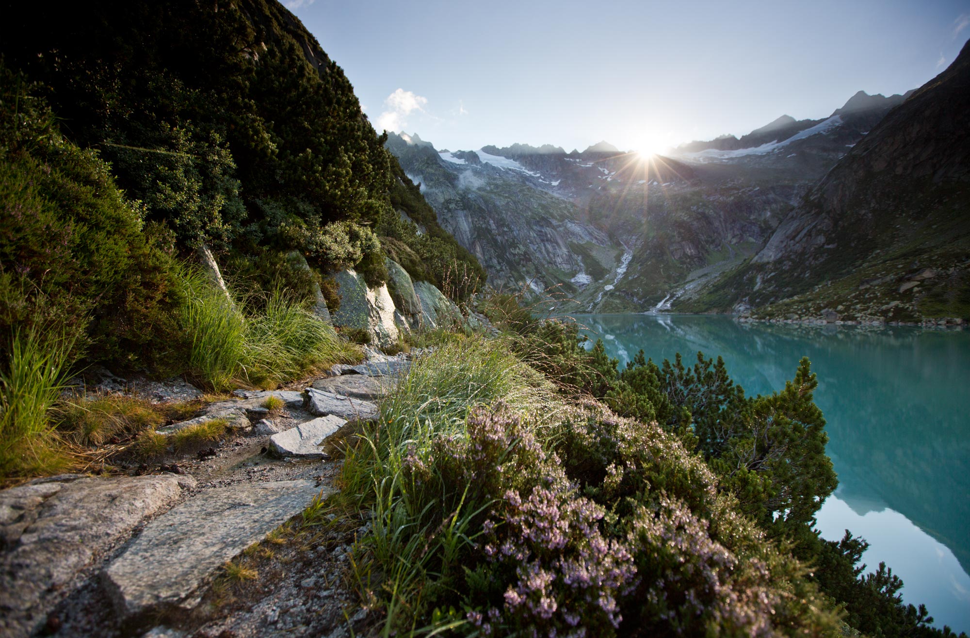 Rando autour du lac de Gelmer