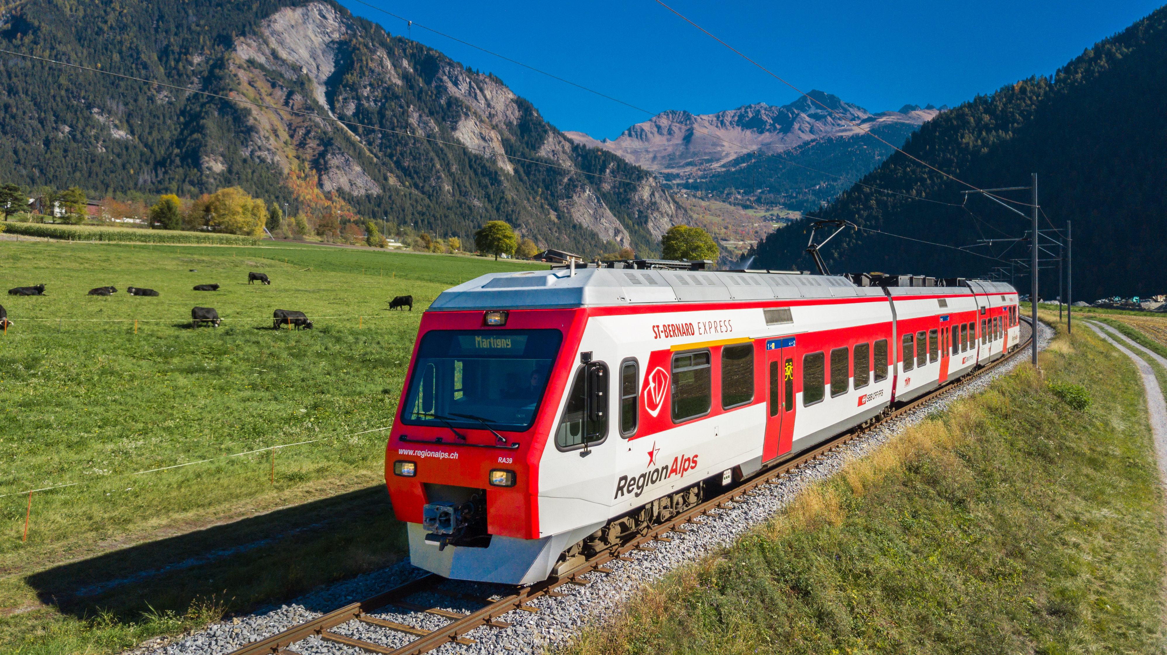 regionAlps Vernayaz train