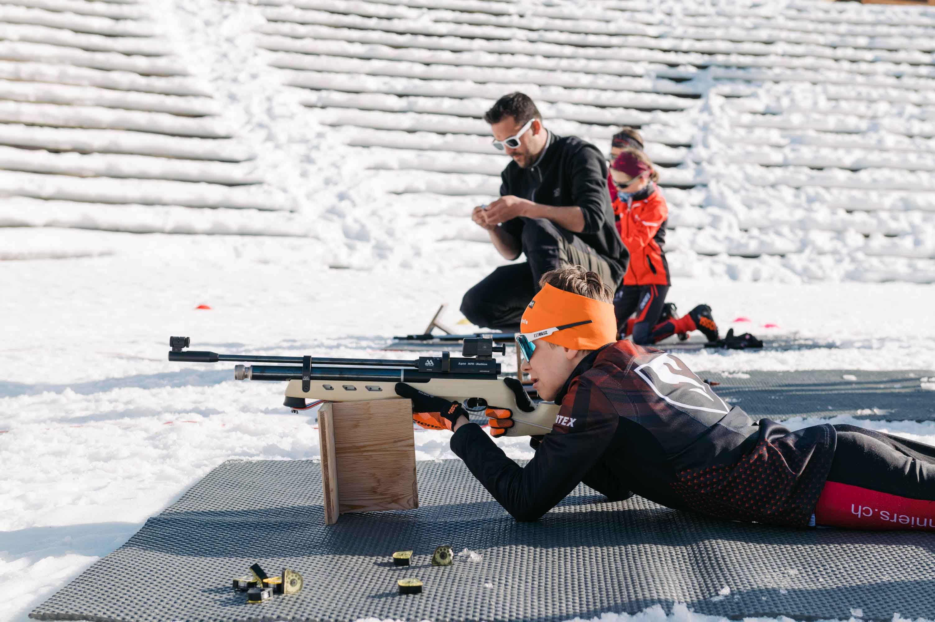 Biathlon dans le Val d'Hérens cet hiver 2022-2023