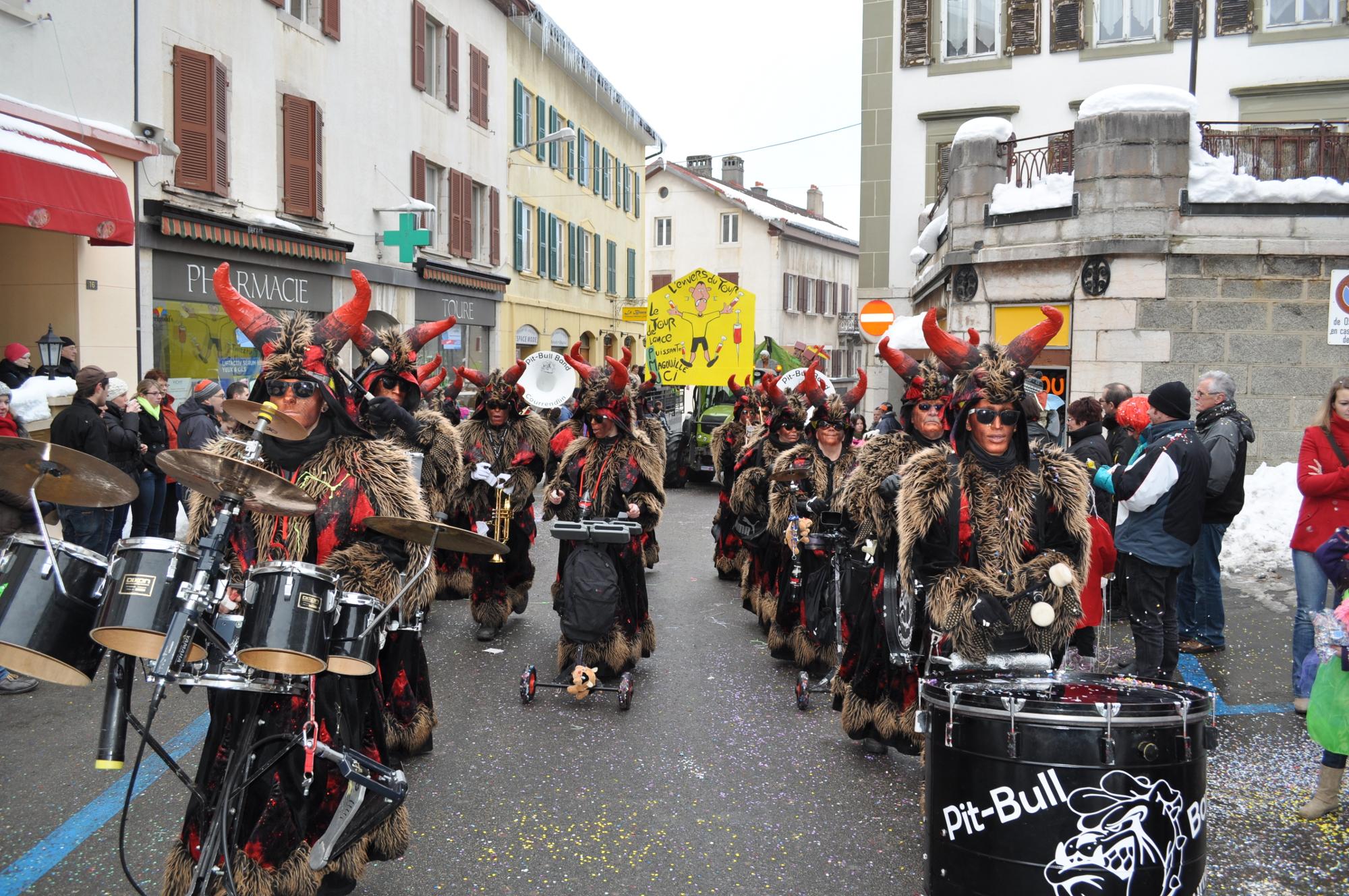 Carnaval et brandons 2025 dans le canton de Vaud - Carnaval Lausanne, Payerne, Yverdon, Moudon
