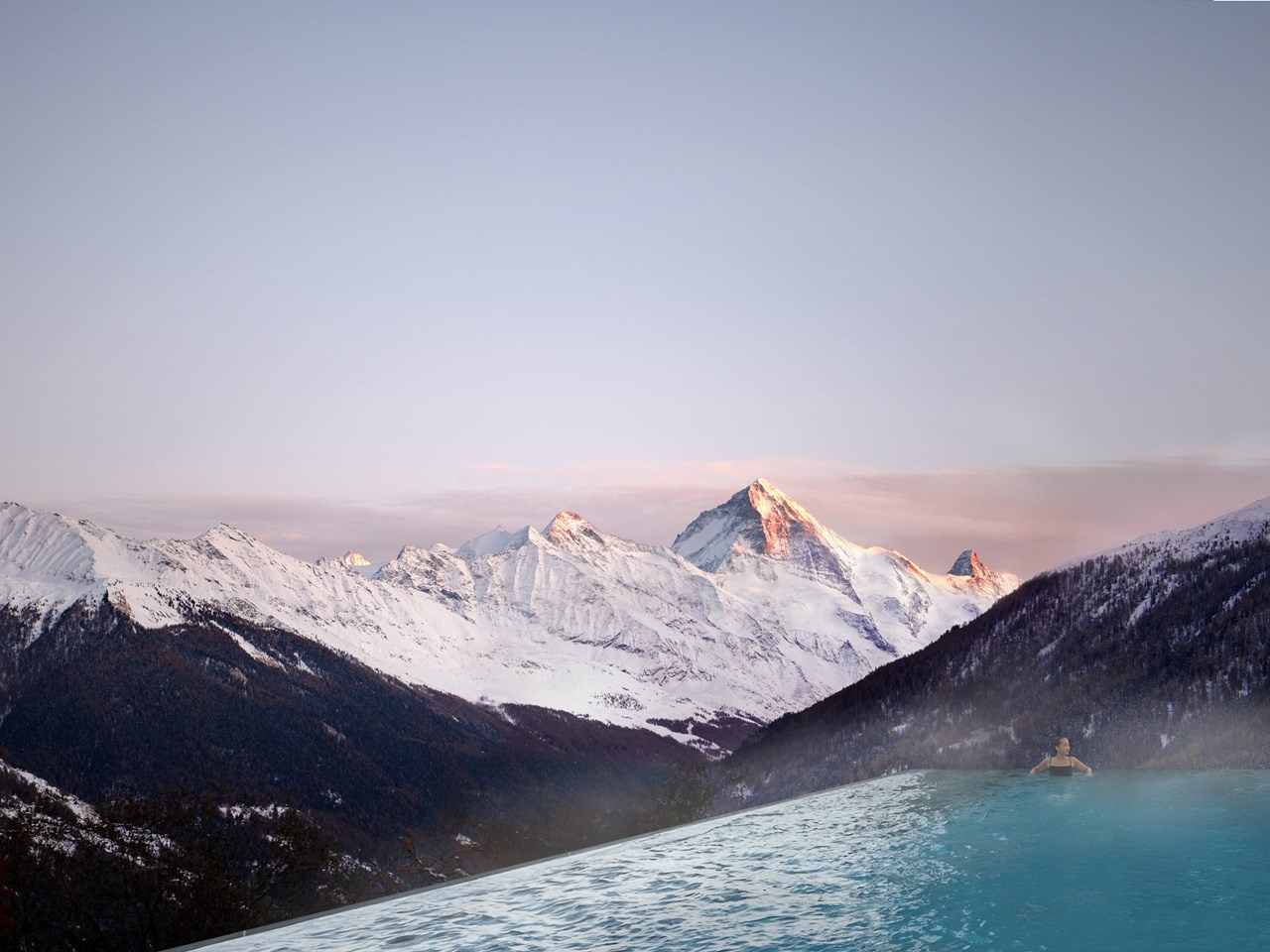 Dixence Resort - Val d'Hérens - Les Grands Bains d'Hérémence - Valais - Les Masses