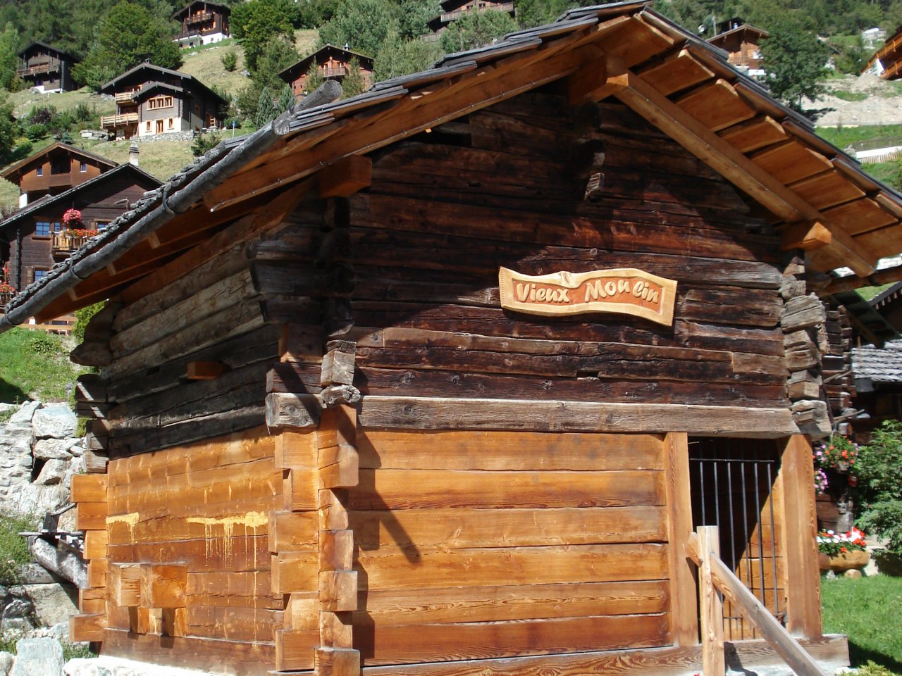 Moulin de Grimentz dans le Val d'Anniviers