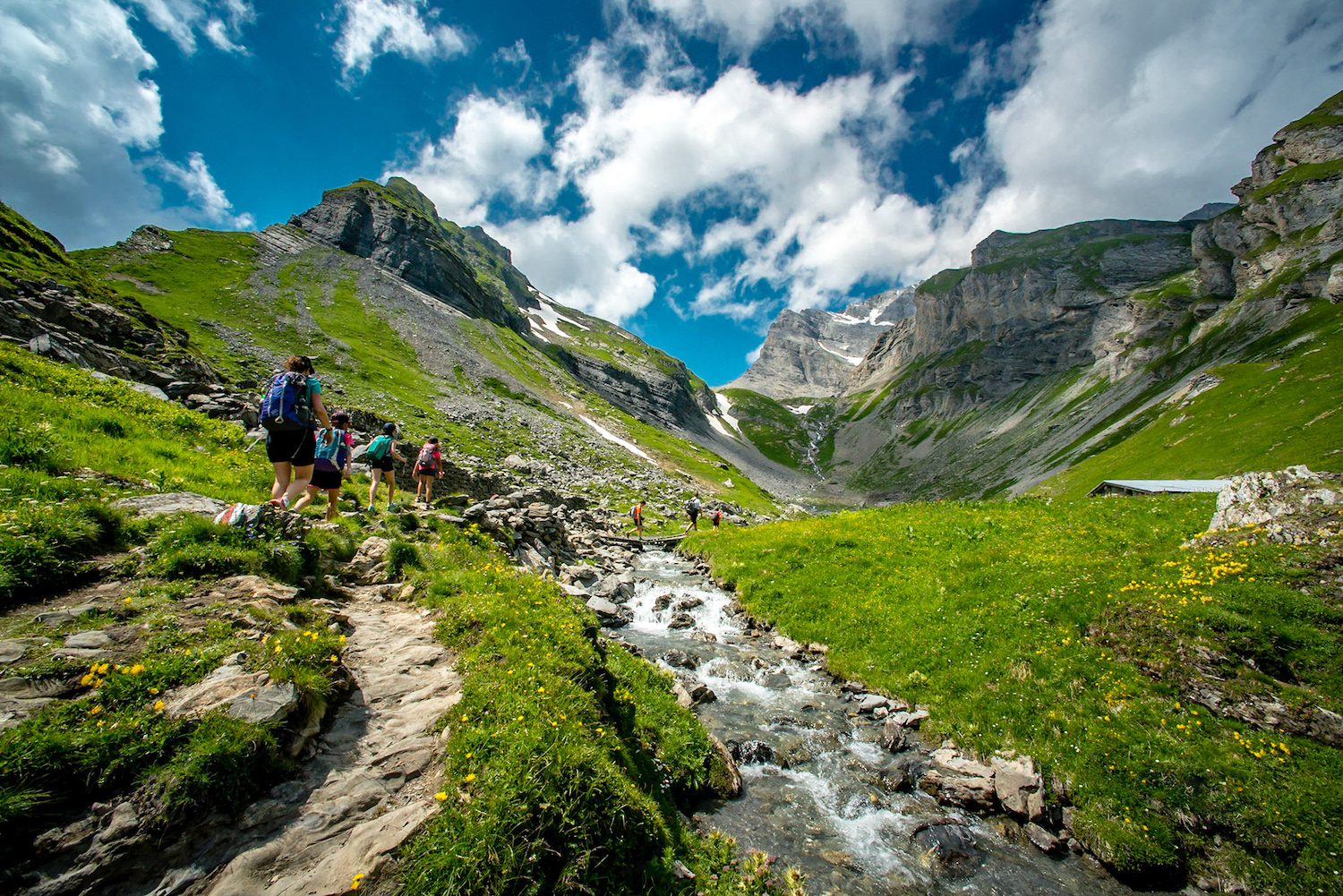 Bons vacances pour séjours en Valais - Offre combinée randonnée et Bains d'Ovronnaz