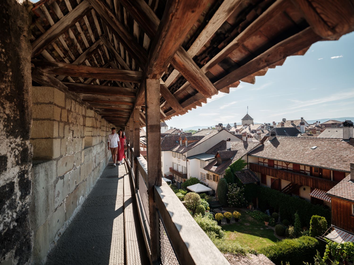 Les remparts de Morat.
