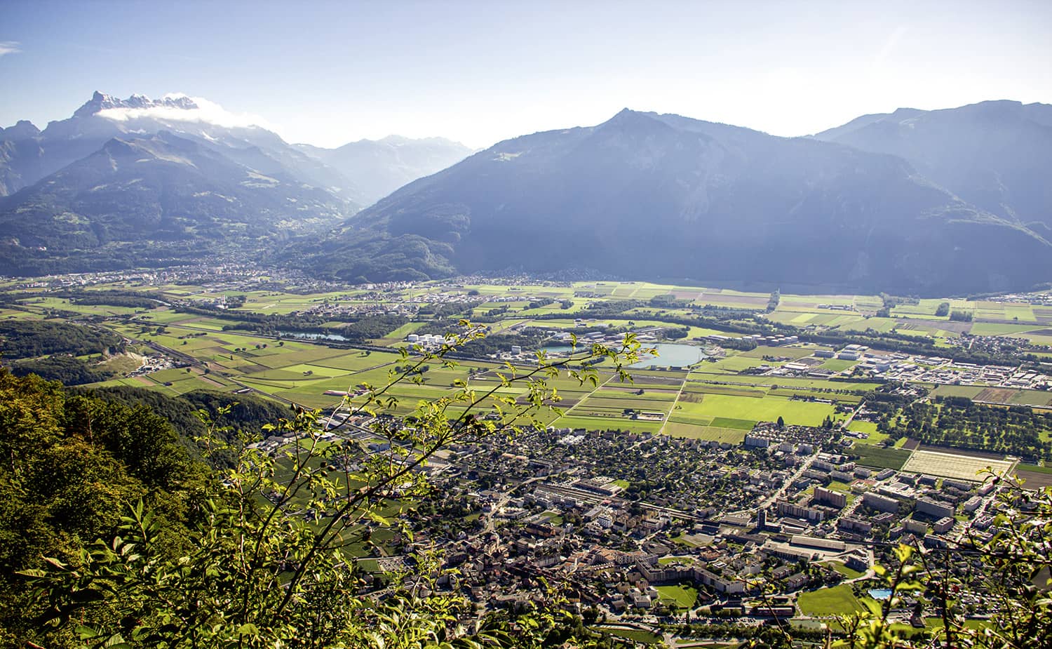 Rock de Veyges à Leysin dans le canton de Vaud