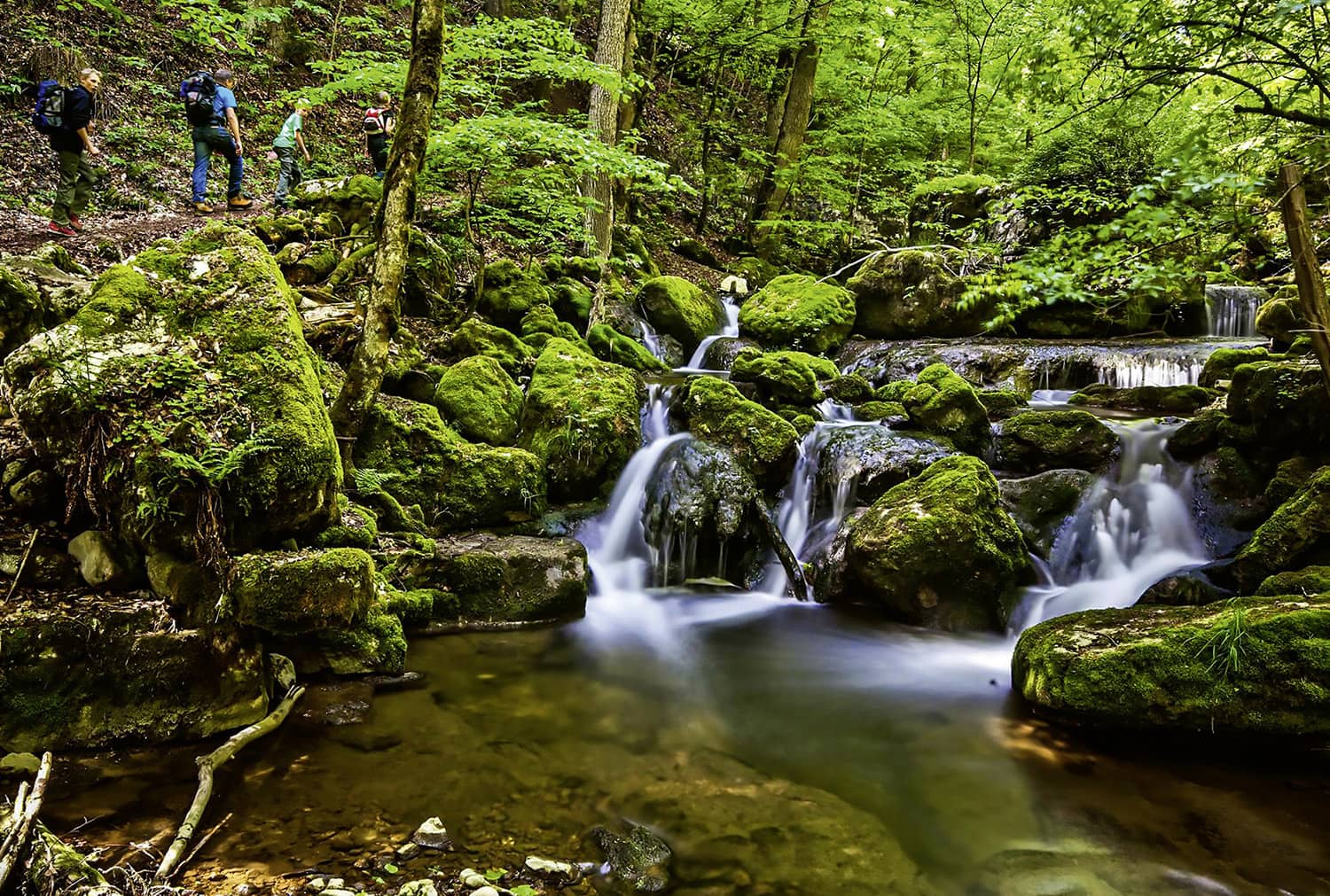 Les Gorges de Douanne non loin de Bienne, dans le canton de Berne