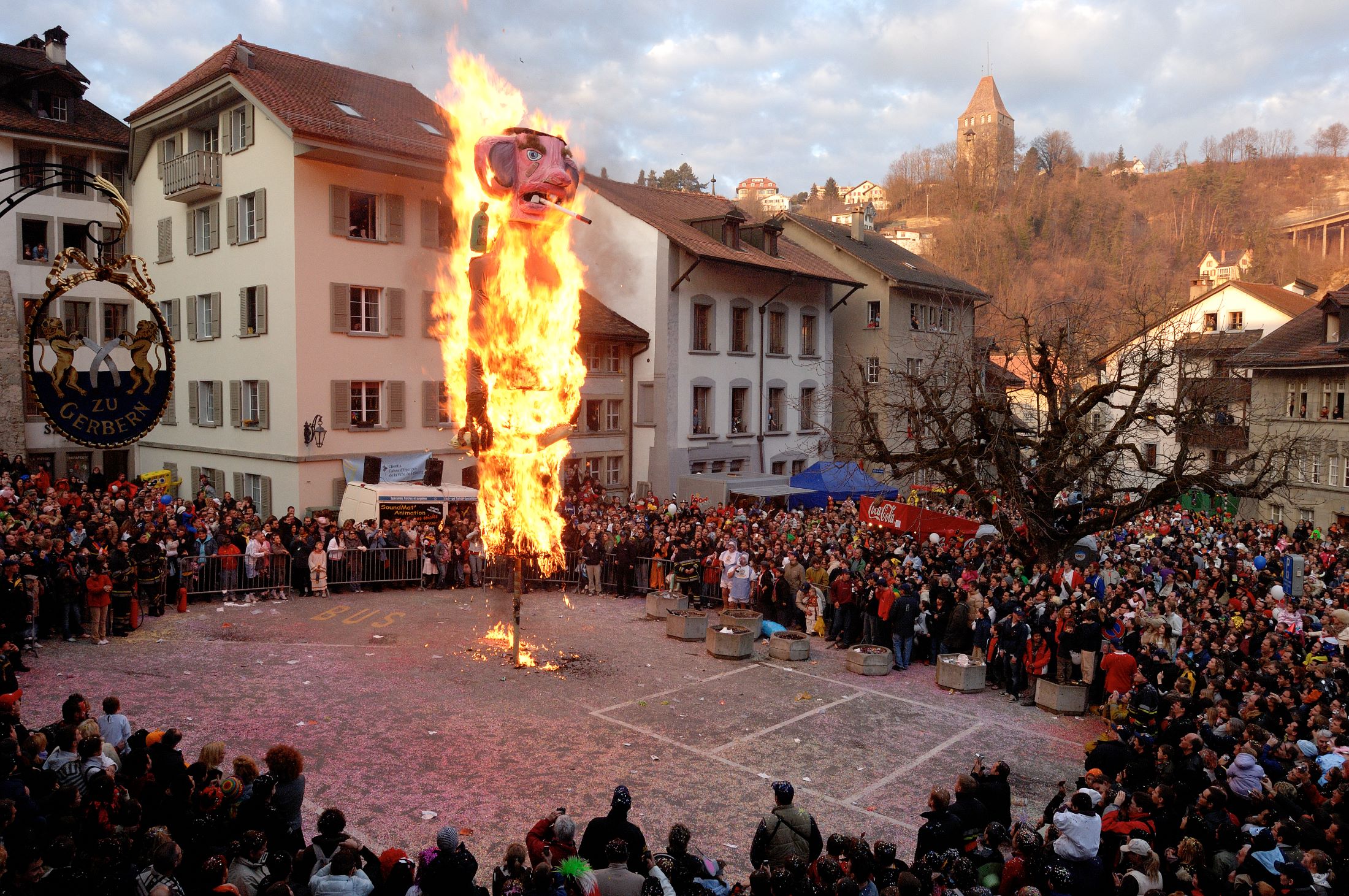 Carnaval canton de Fribourg 2025 - Bolzes, rababou