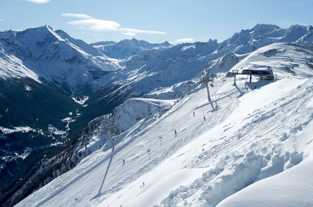 L'incroyable piste noire de l'Etherolla, à Thyon.