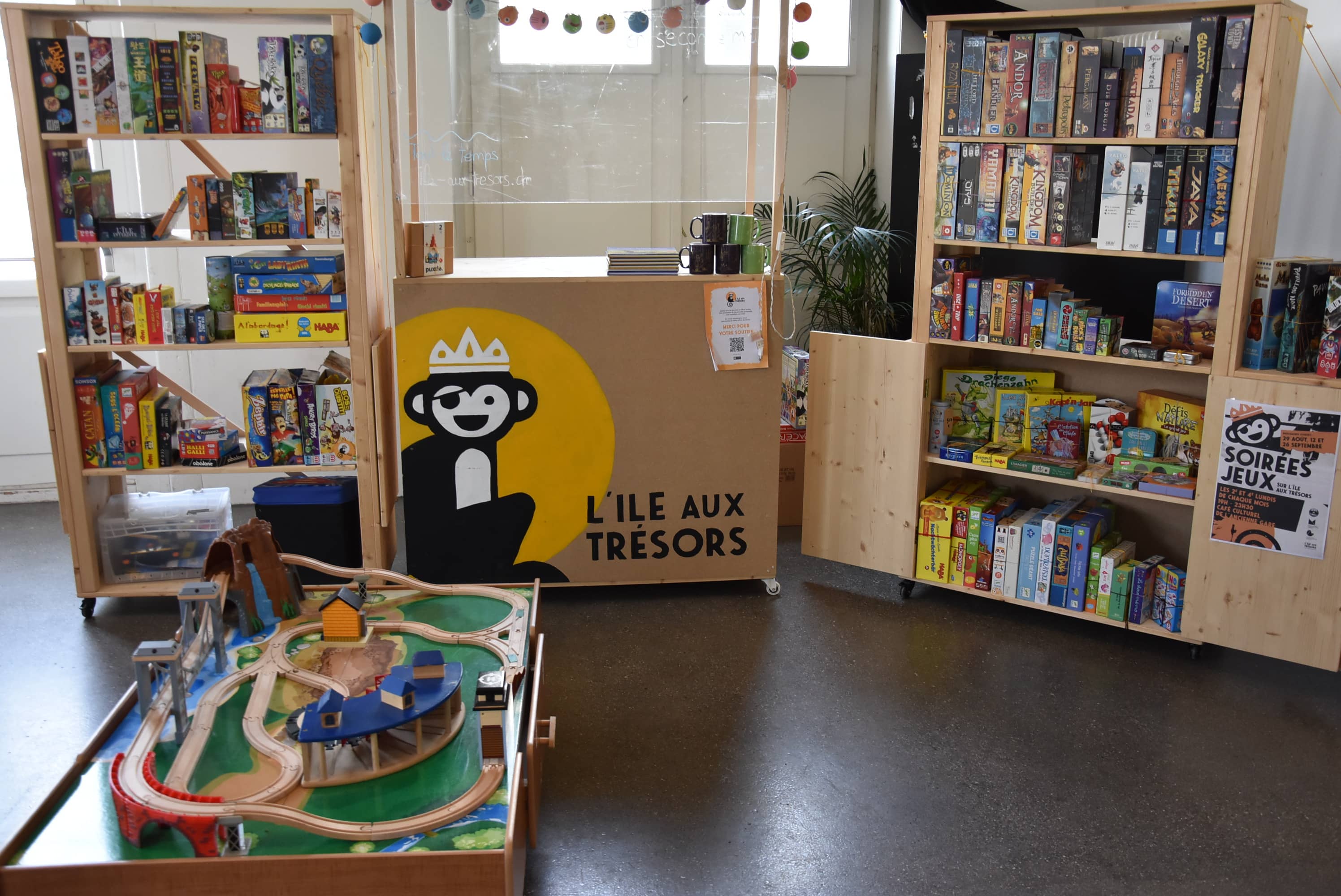 L'île aux trésors à Fribourg, à l'Ancienne Gare - Loisirs pour enfants en Suisse romande