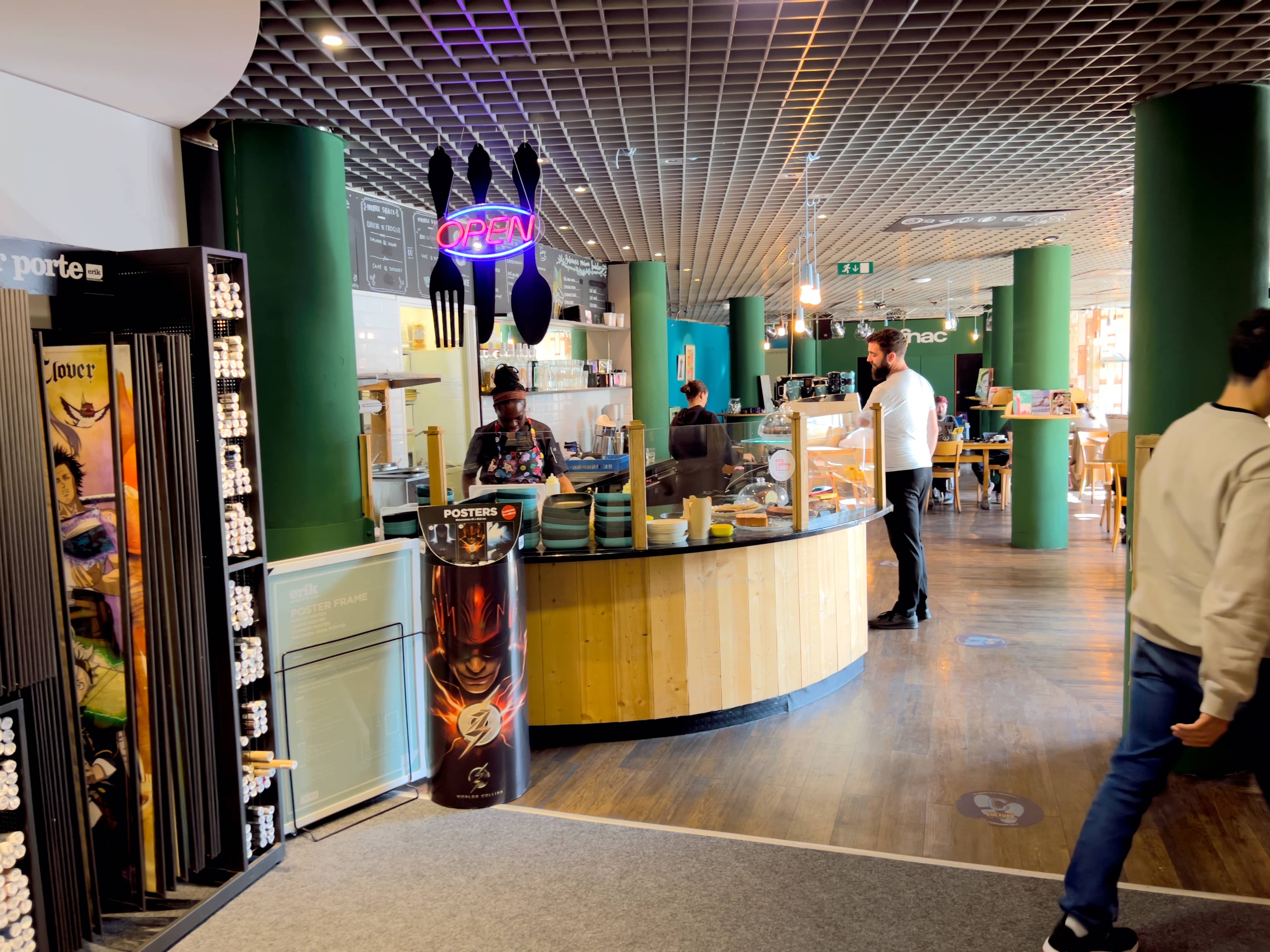 Le Culture Café de la Fnac à Lausanne