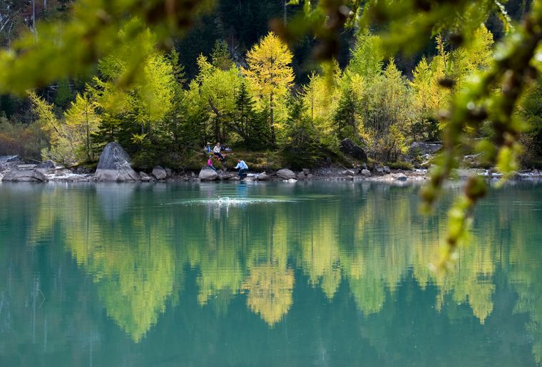 Derborence et son lac, une des plus belles créations/destructions que la nature ait produite dans le Valais central.