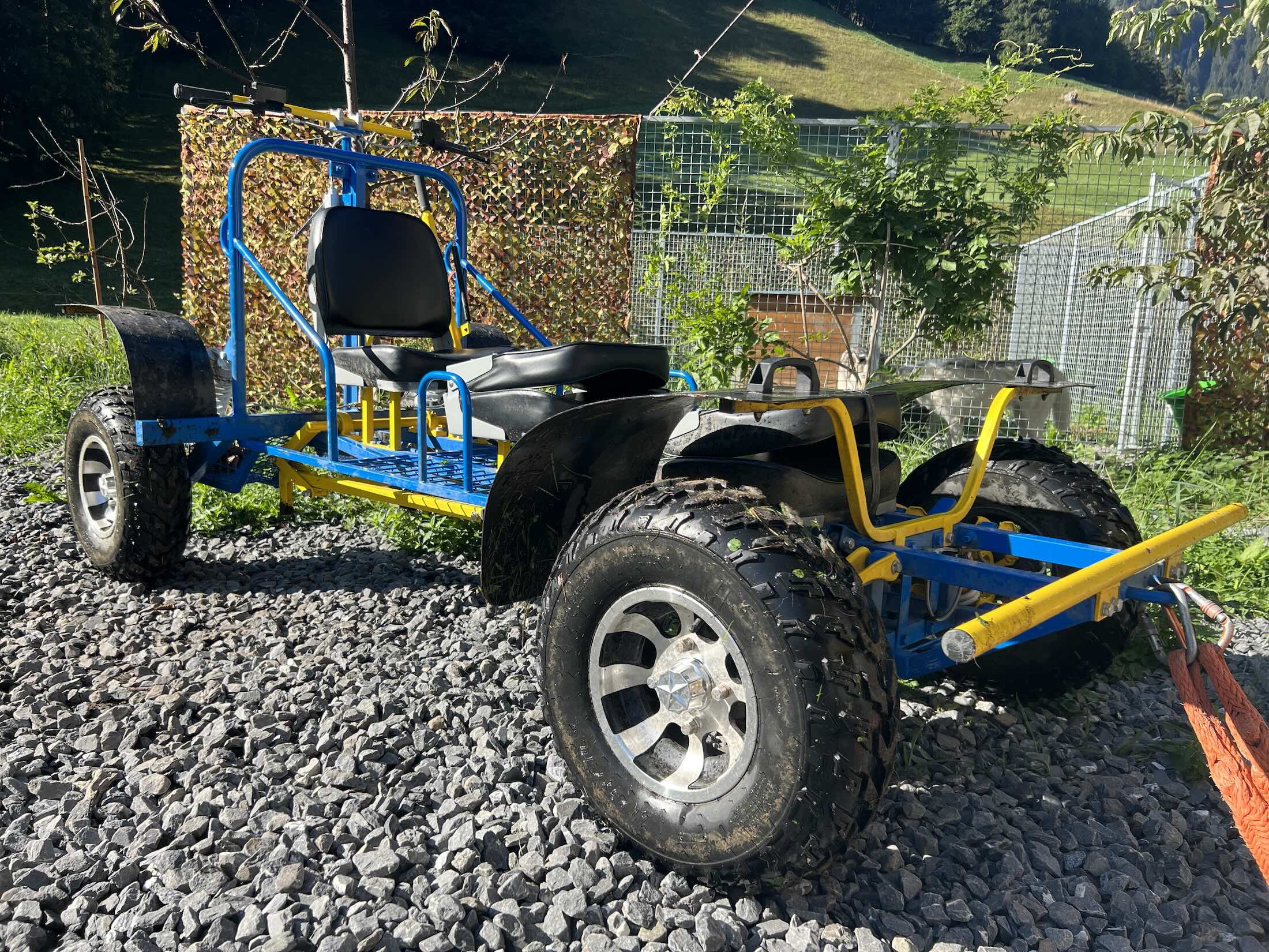 Cani-kart chez Alpes'Huskies