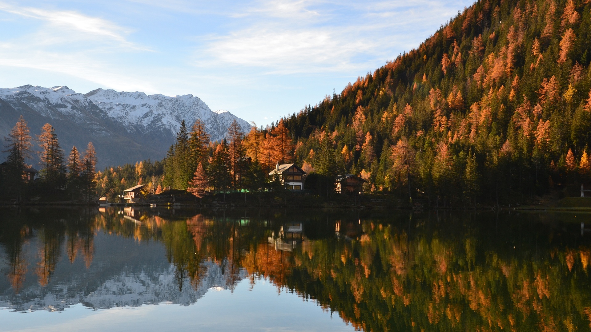 En chemin, profitez des paysages exceptionnels du Pays du Saint-Bernard.
