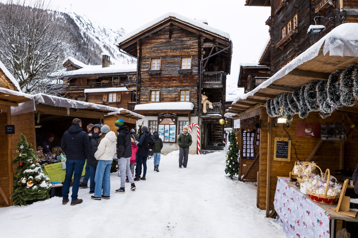 Féeries de Noël à Grimentz - Marché de Noël