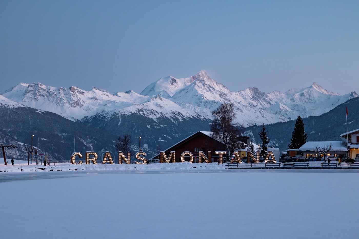 Crans-Montana en hiver, Valais
