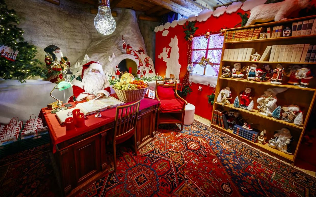 La vraie maison du père Noël vous attend aux Rochers-de-Naye