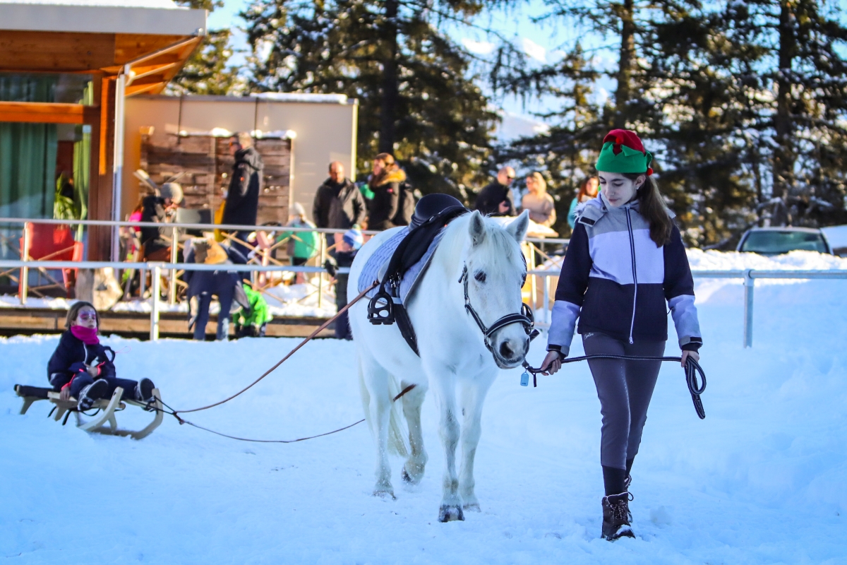 Le manège Equi-El à Crans-Montana