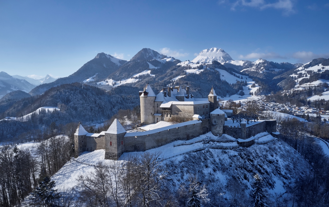 Le Château de Gruyères, Fribourg