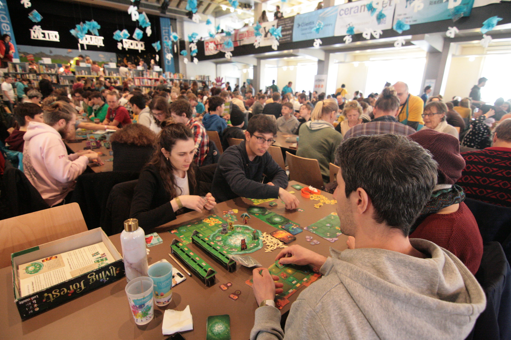 Festival Ludesco à la Chaux-de-Fonds, jeux de société