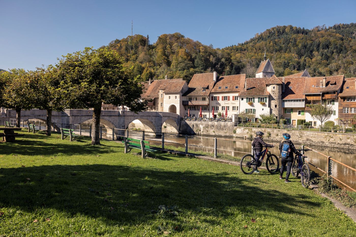 Clos du Doubs Bike, une magnifique boucle en gravel autour de St-Ursanne