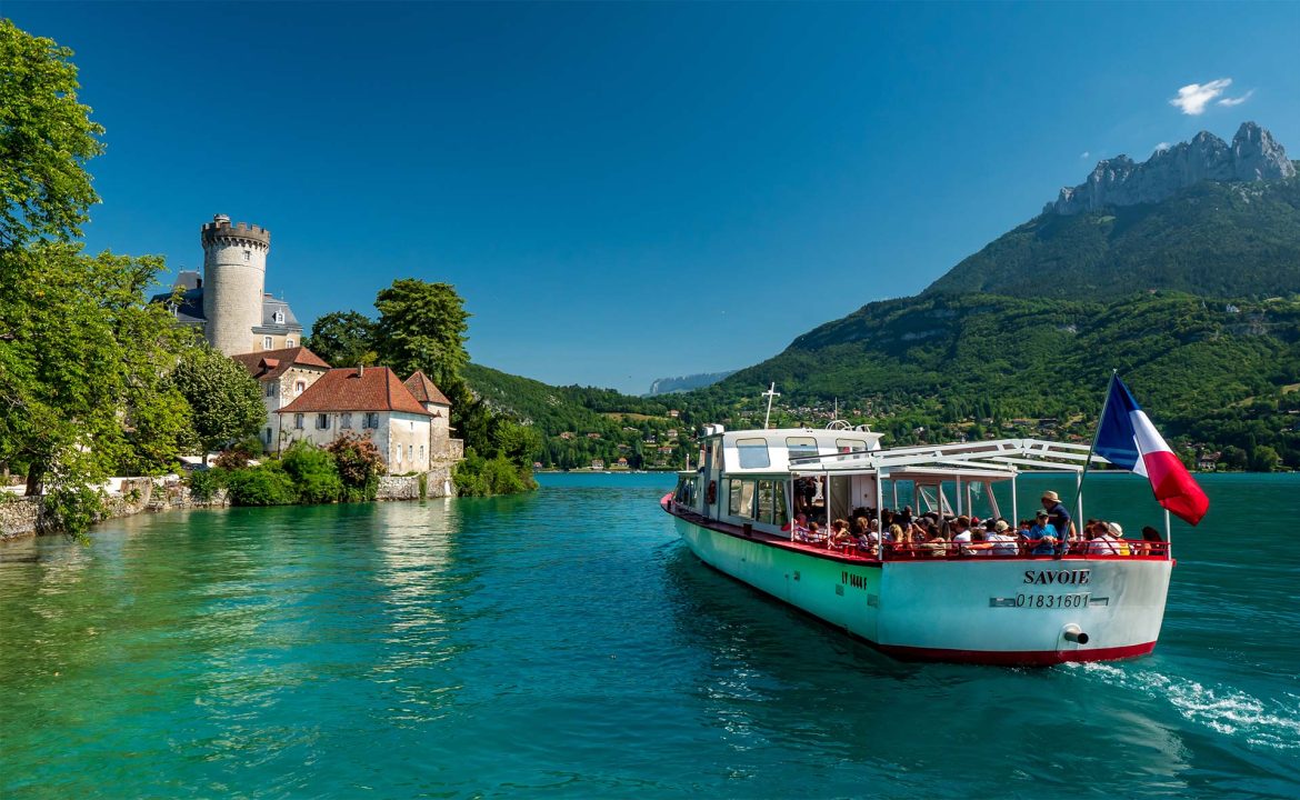 Croisière lac d'Annecy en Haute-Savoie