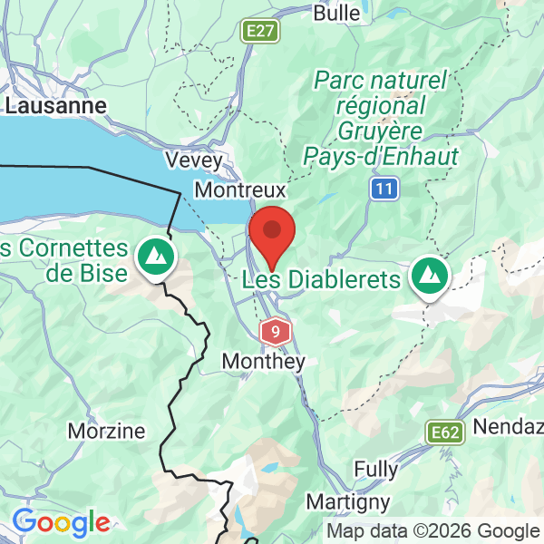 Carte de l'activité