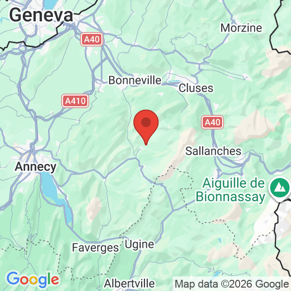 Carte de l'activité