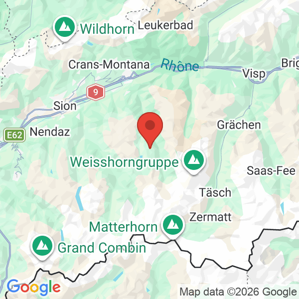 Carte de l'activité