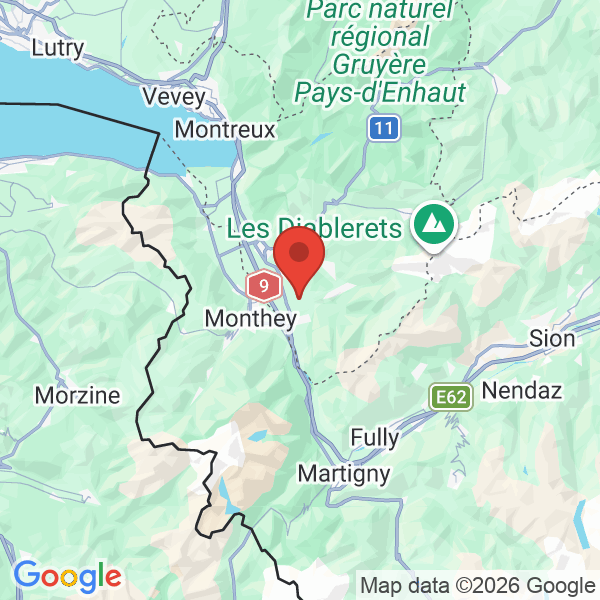 Carte de l'activité