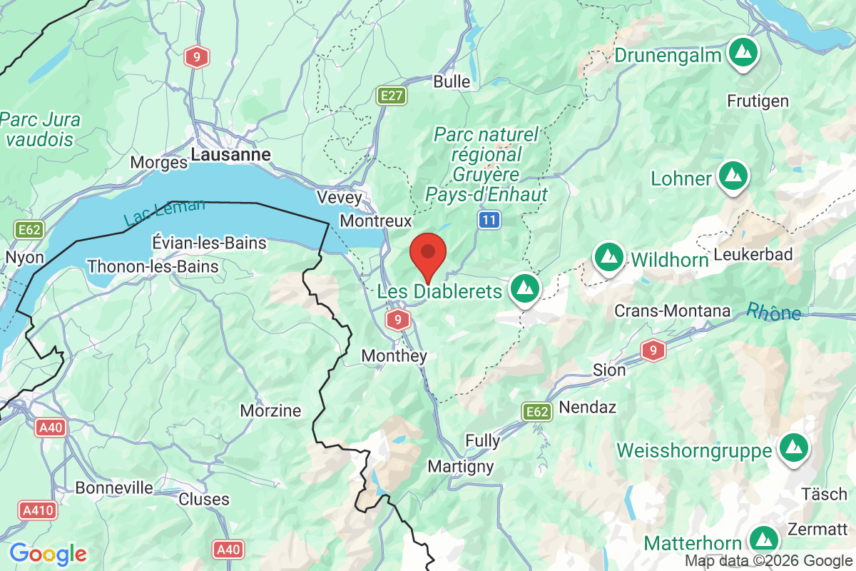 Carte de l'activité