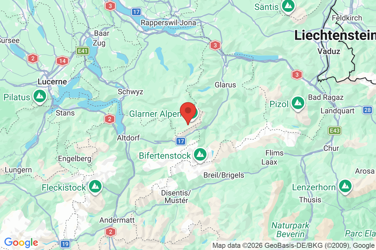 Carte de l'activité