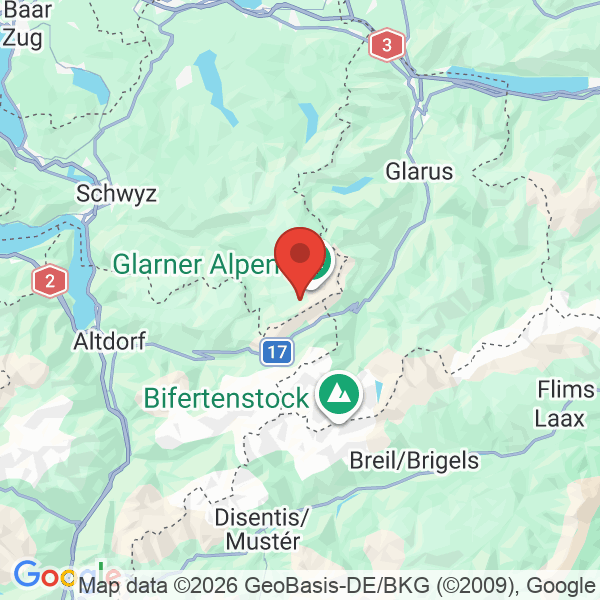 Carte de l'activité