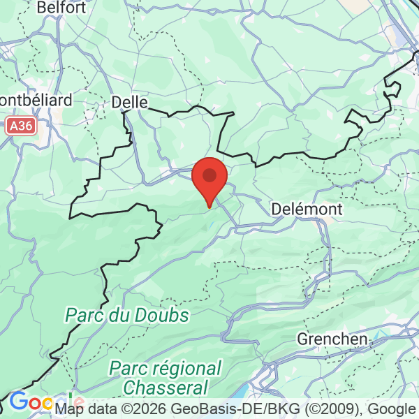 Carte de l'activité