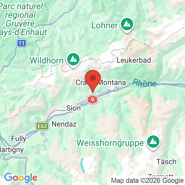 Carte de l'activité