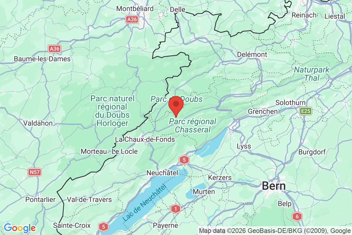 Carte de l'activité